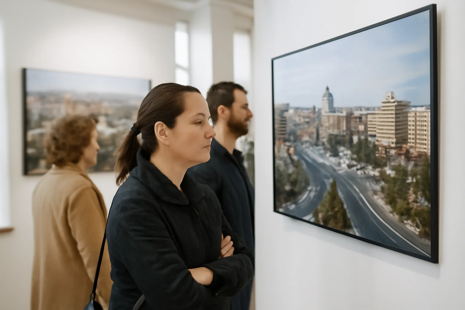 Expoziția P.U.L.S. aduce orașul în prim‑plan, la Centrul Cultural Jean Constantin