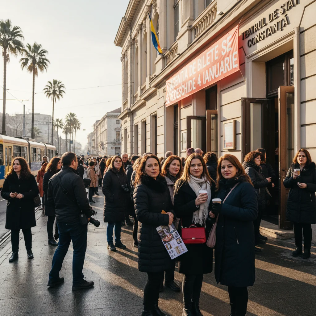 Agenția de bilete a Teatrului de Stat Constanța își reia programul cu publicul din 4 ianuarie 2026