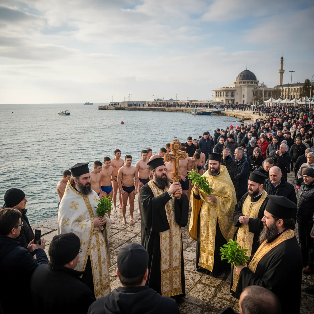 Calendar ortodox 6 ianuarie – Boboteaza la Constanța, marcată în bisericile din municipiu și județ