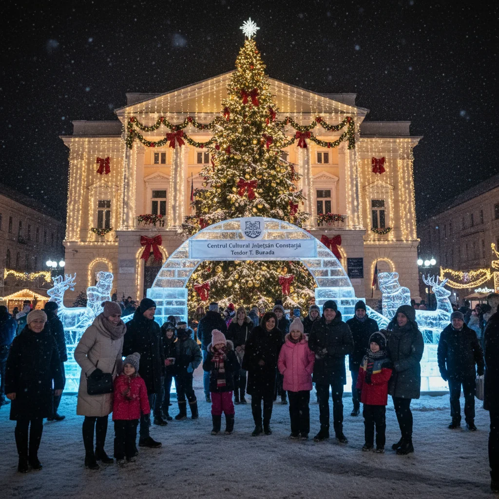 Centrul Cultural Județean Constanța Teodor T. Burada prezintă cel mai frumos spectacol de iarnă pentru localnici