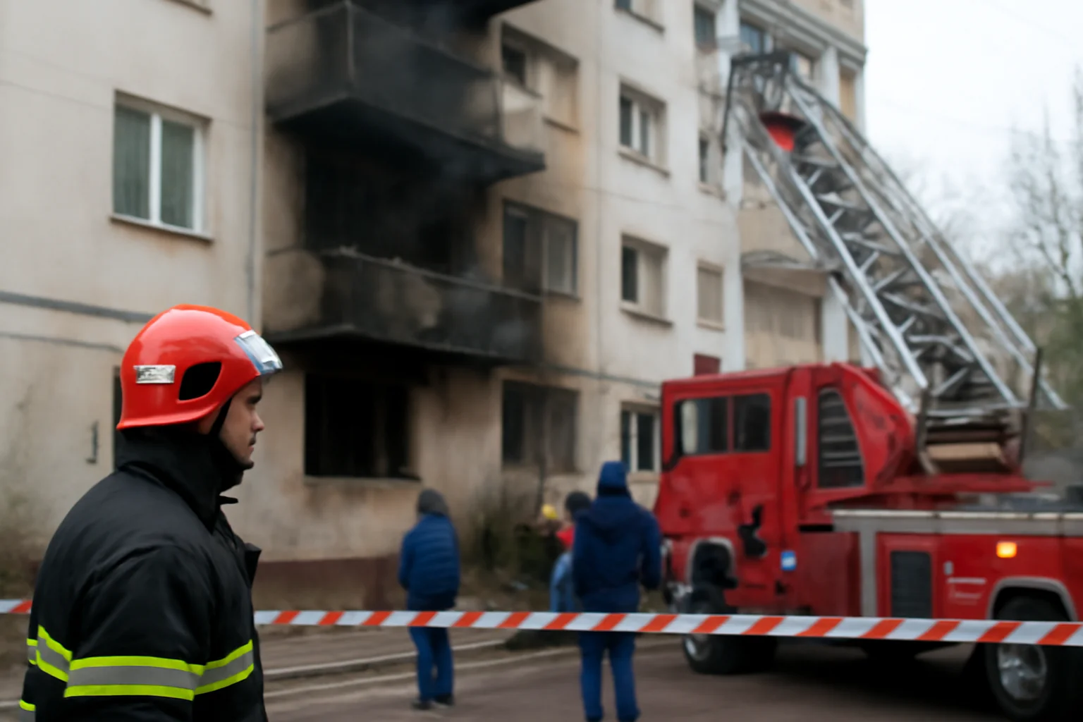 Incendiu într-un apartament din Năvodari, lângă Constanța: o persoană a fost găsită decedată