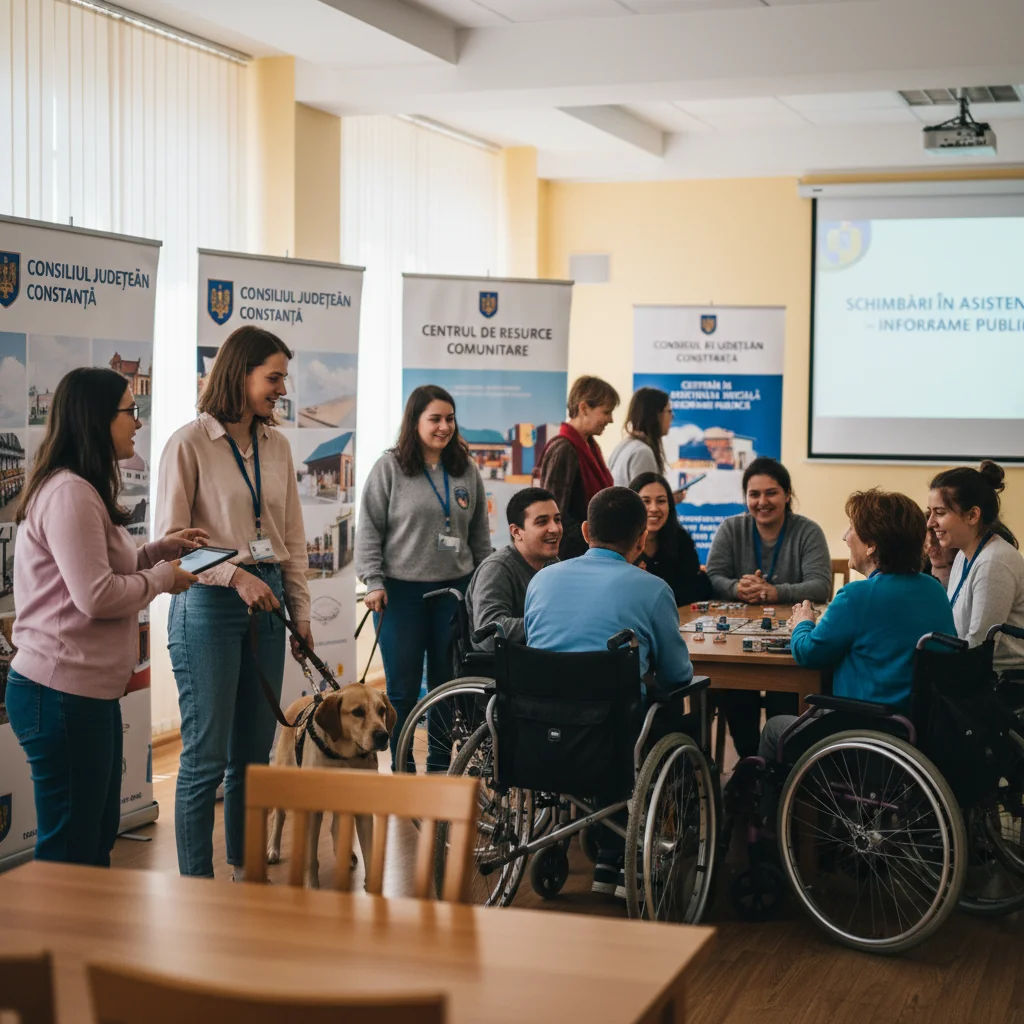 Nou serviciu social pentru persoane cu dizabilități anunțat la Constanța