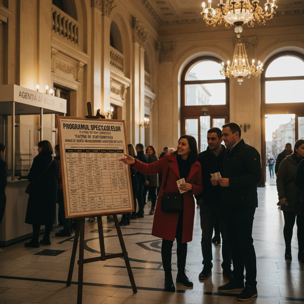 Programul spectacolelor la Teatrul de Stat Constanța, după redeschiderea agenției de bilete