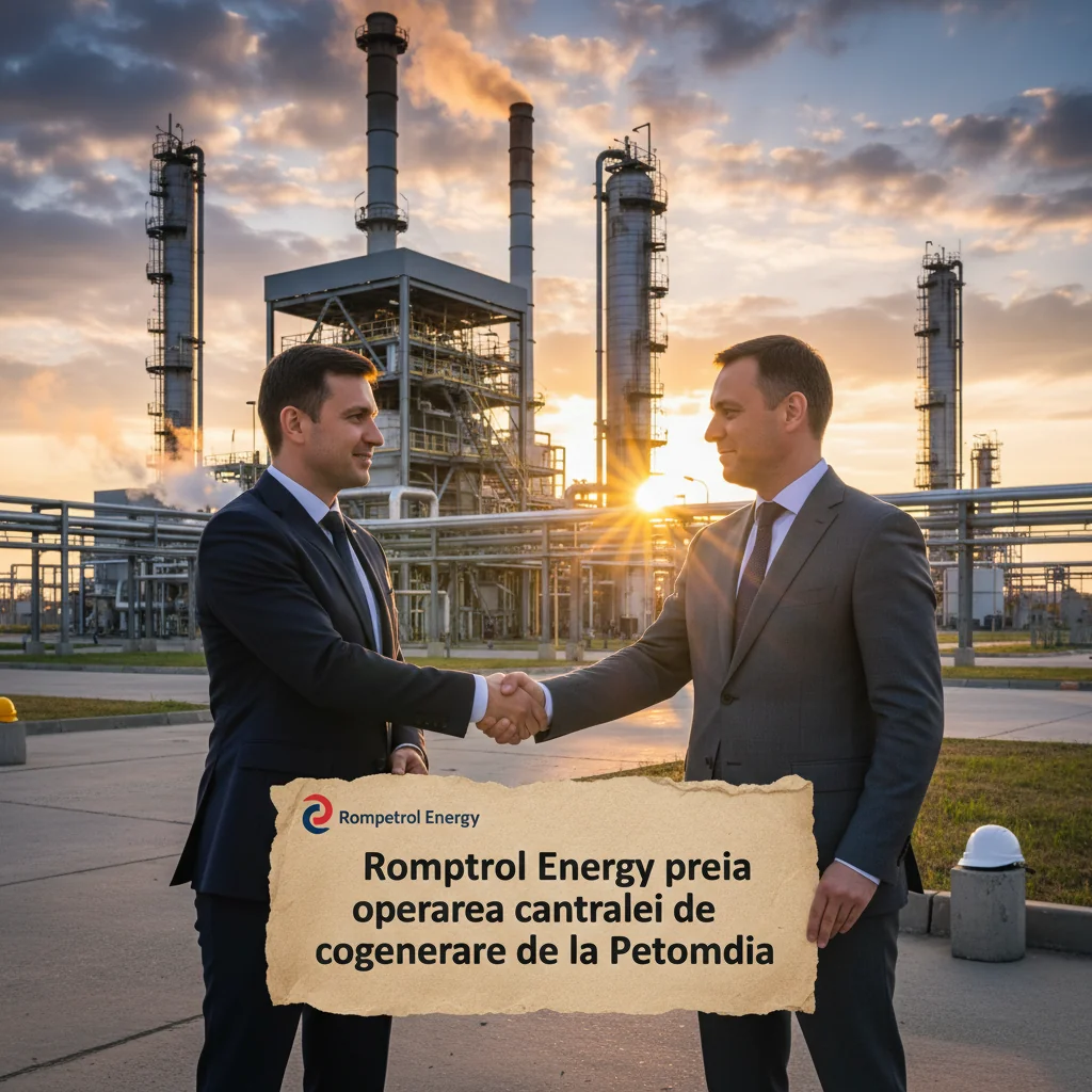 Rompetrol Energy preia operarea centralei de cogenerare de la Petromidia, în județul Constanța