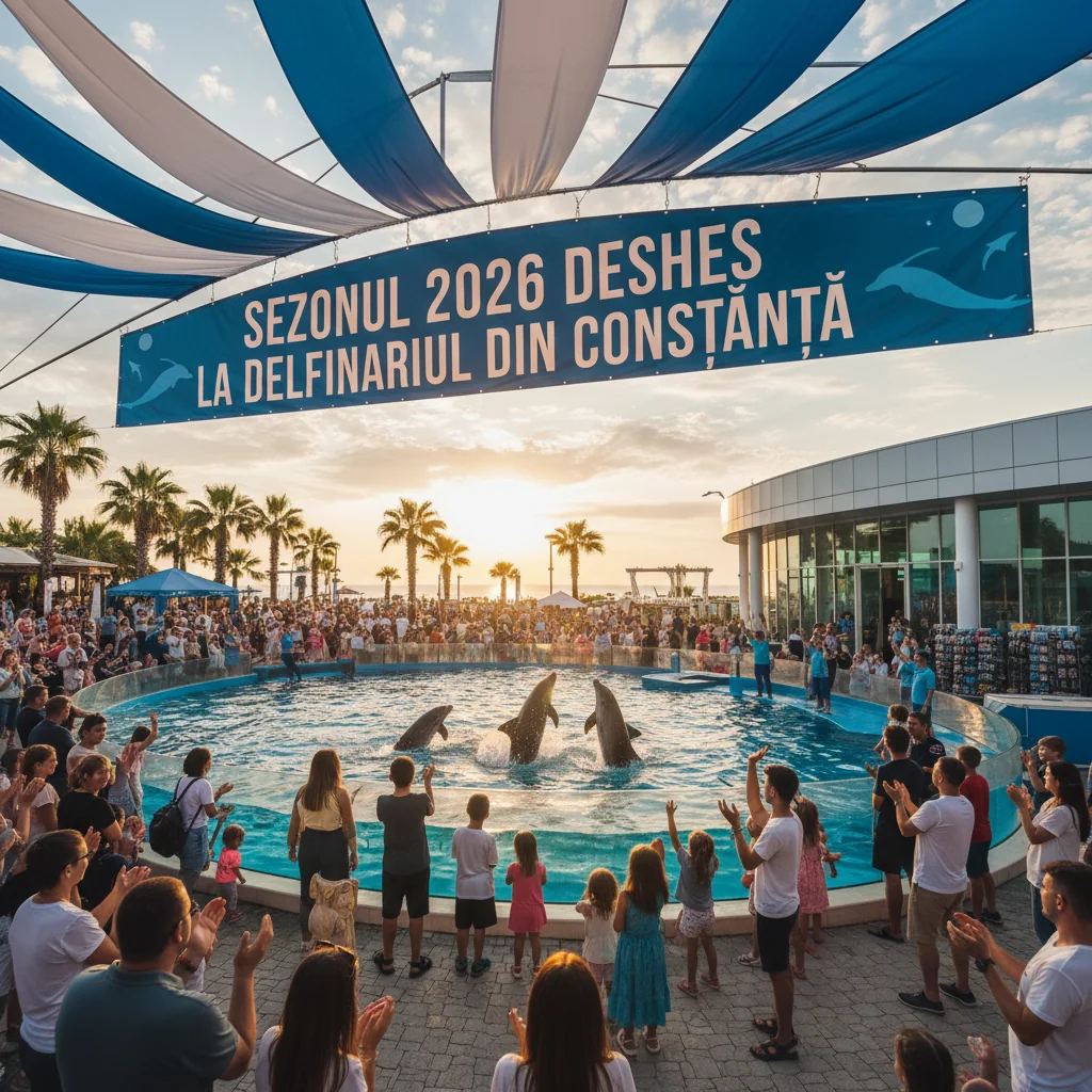 Sezonul 2026 de spectacole a început la Delfinariul din Constanța