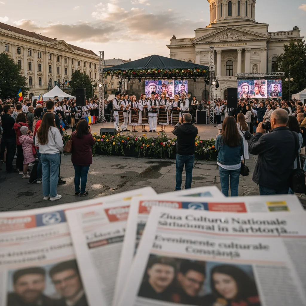 Ziua Culturii Naționale, reflectată în presa din Constanța prin relatări despre manifestările din țară