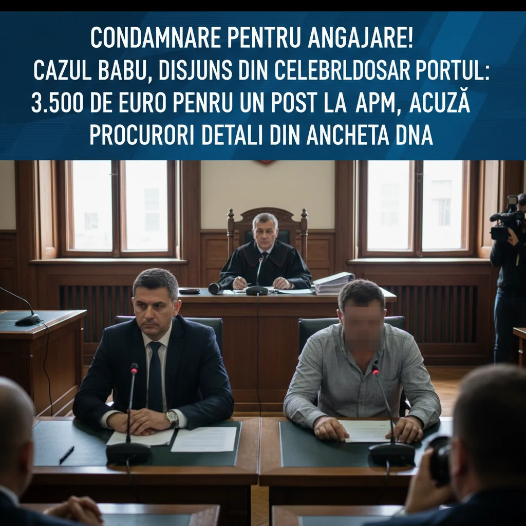 3.500 de euro ceruți pentru un post la APM, anchetă DNA continuă