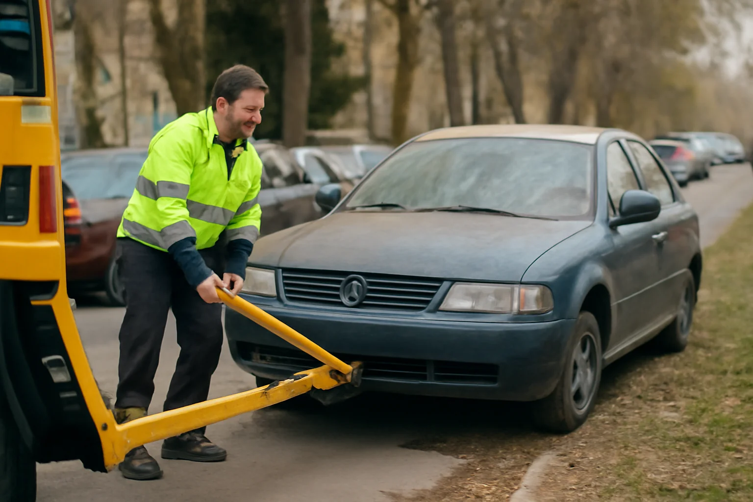 40 de autoturisme lăsate în paragină sau fără proprietar vor fi evacuate de pe spațiul public