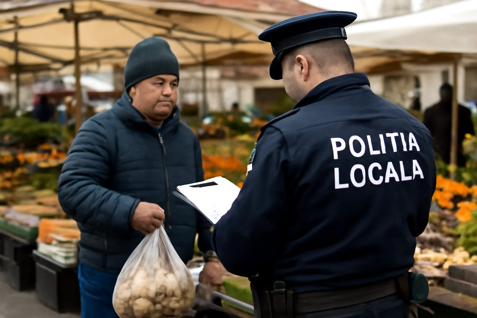 77 de sancțiuni pentru comerț ilegal și turiști nedeclarați în cadrul controalelor Poliției Locale din acest weekend.