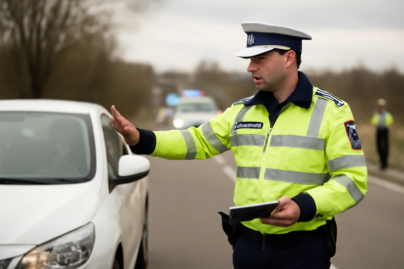 Acțiune rutieră de amploare la Constanța și Tulcea pentru verificarea respectării regulilor de circulație