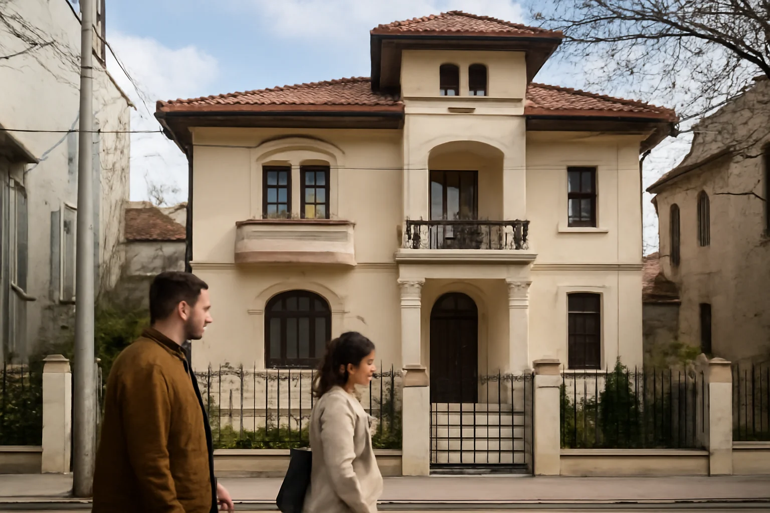 Apartament cu aspect de vilă scos la vânzare în zona centrală a Constanței