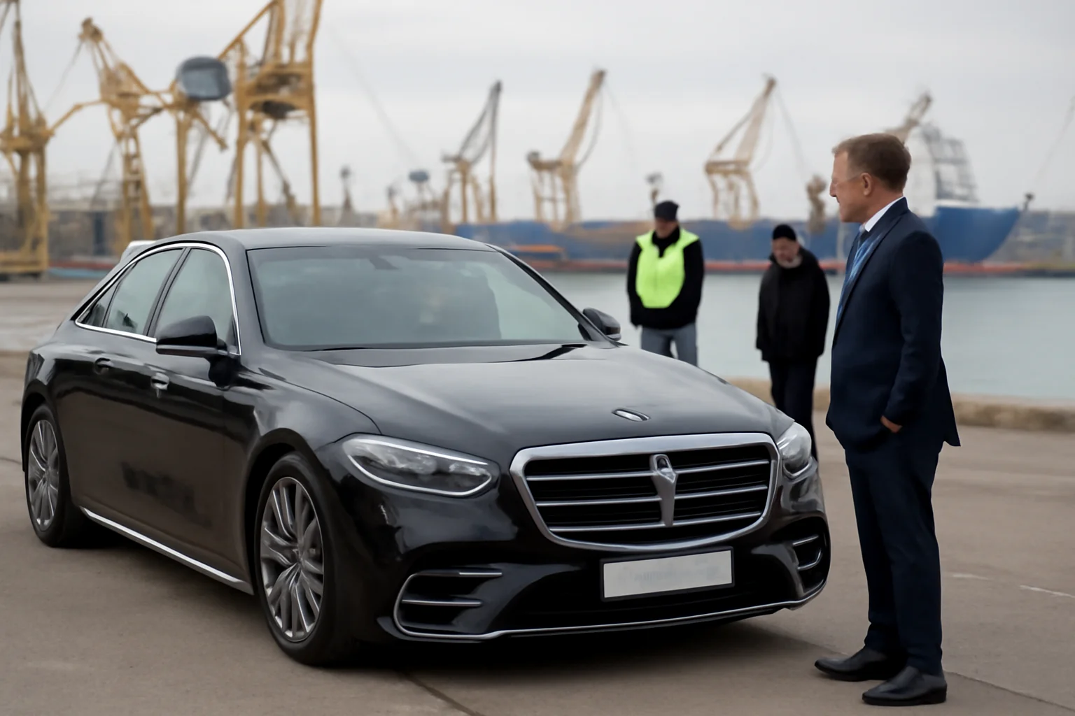 Autoturism de lux în valoare de 70.000 de euro, depistat în Portul Constanța înainte de expedirea către Georgia