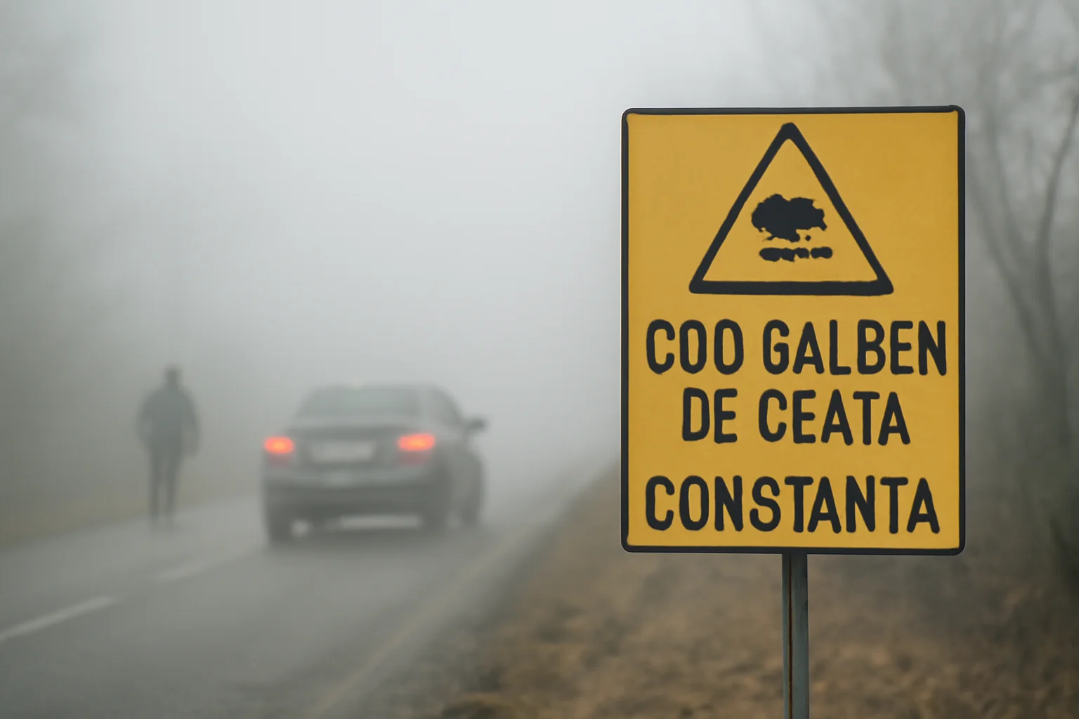 Avertizare de ceață densă la Constanța: cod galben în zona continentală a județului