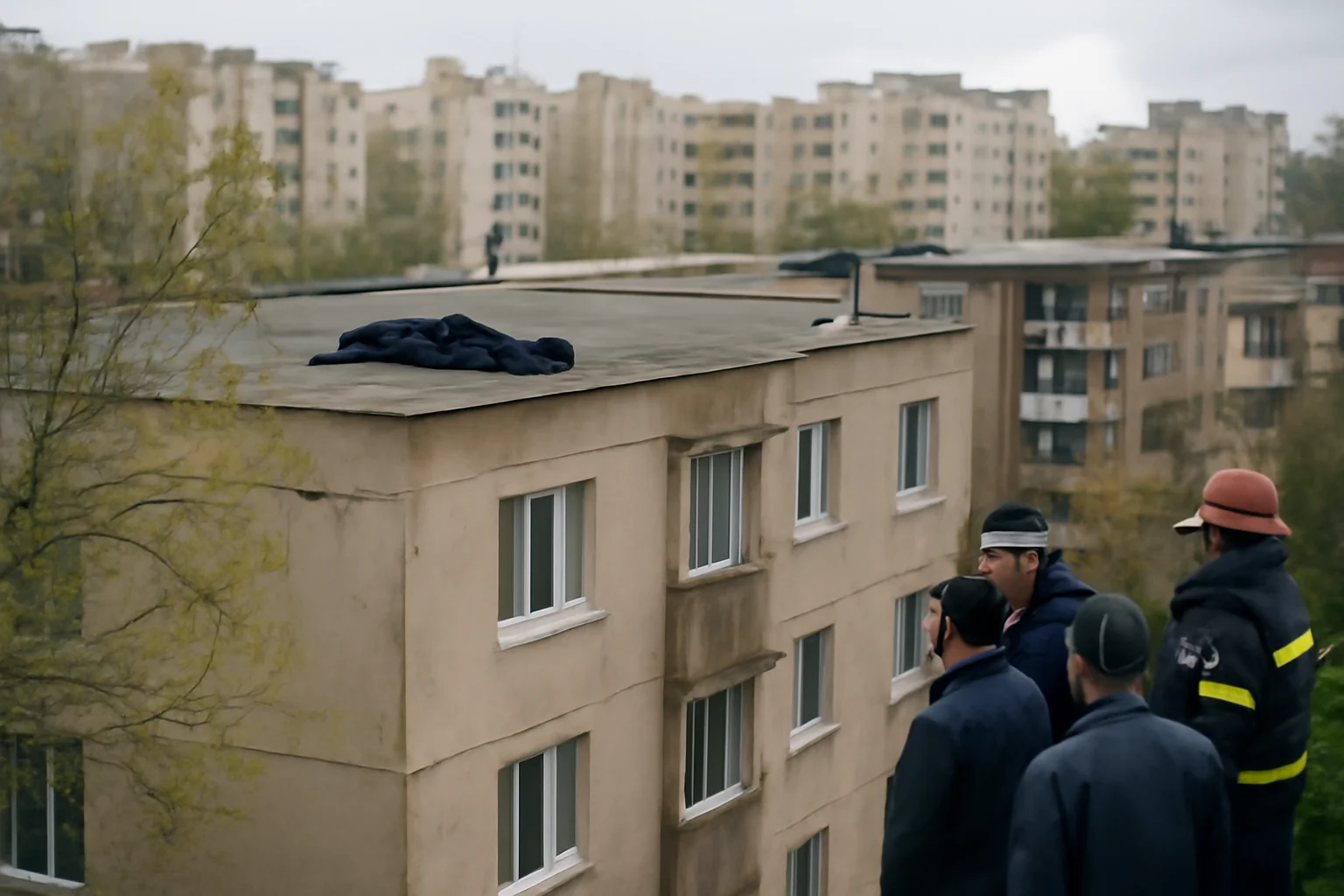 Bărbat găsit fără viață pe acoperișul unui bloc din Constanța, în urma unei intervenții ISU