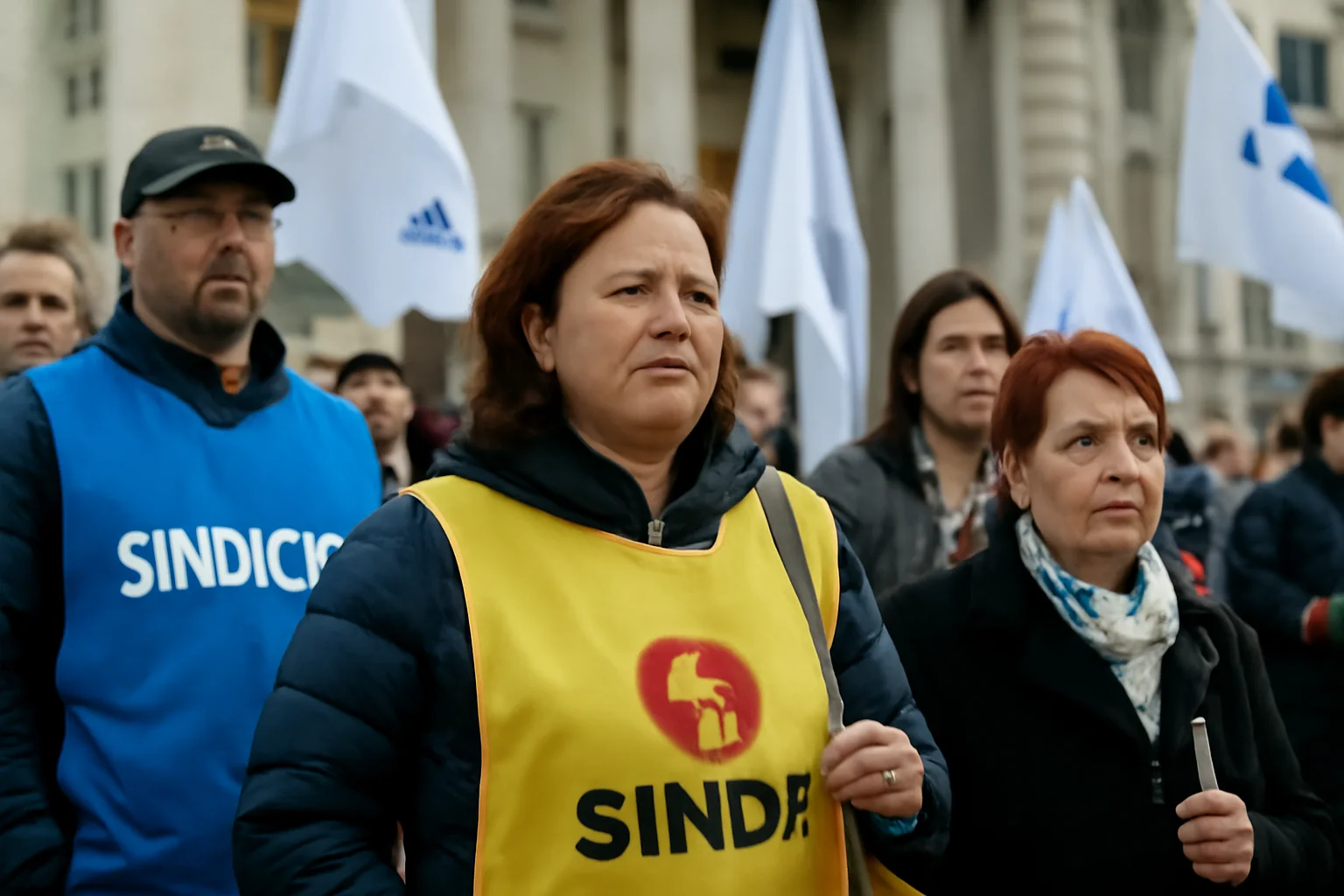 Cadre didactice din Constanța participă la protestul sindicatelor din Educație din fața Guvernului