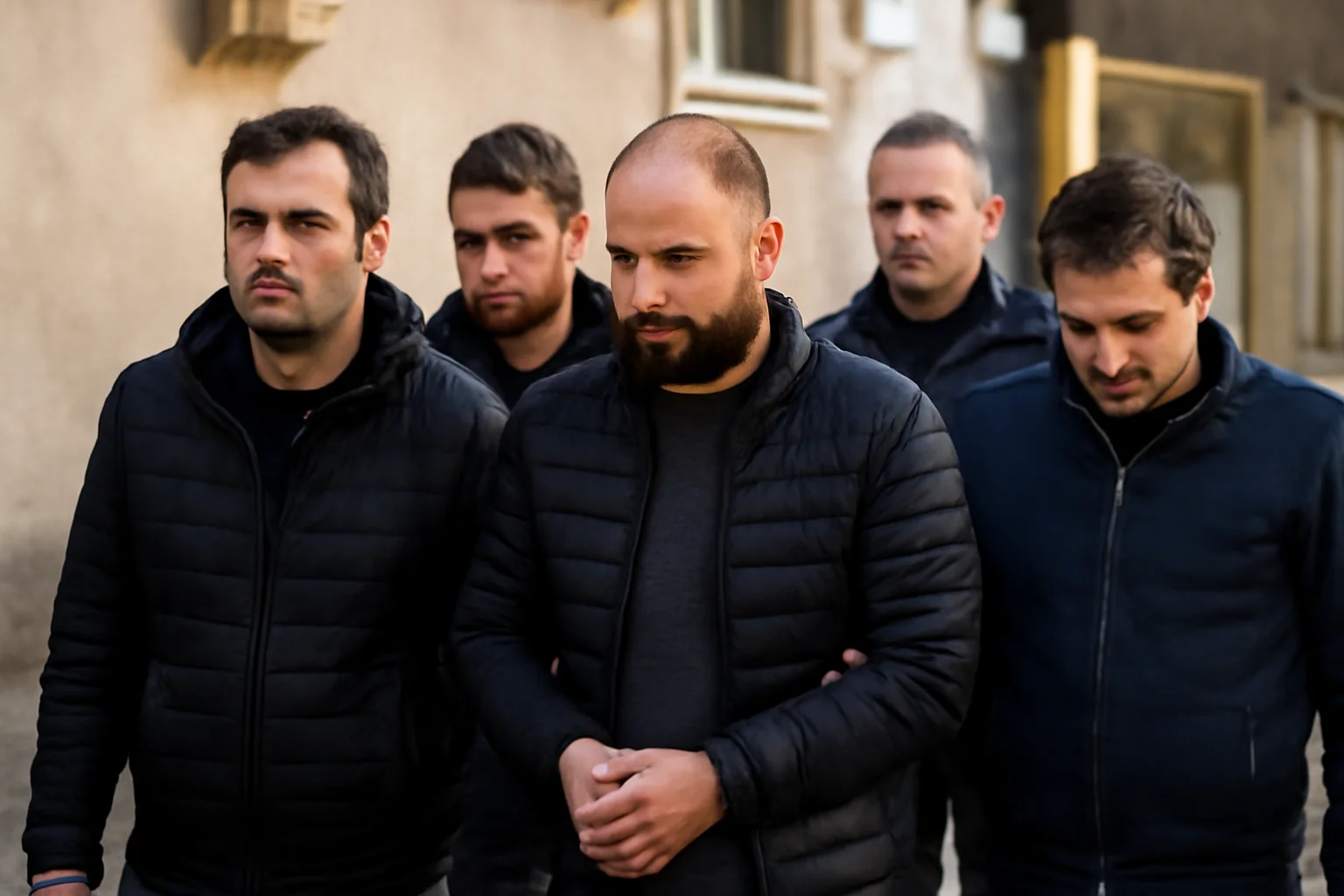 cinci bănuiți, doi în arest preventiv