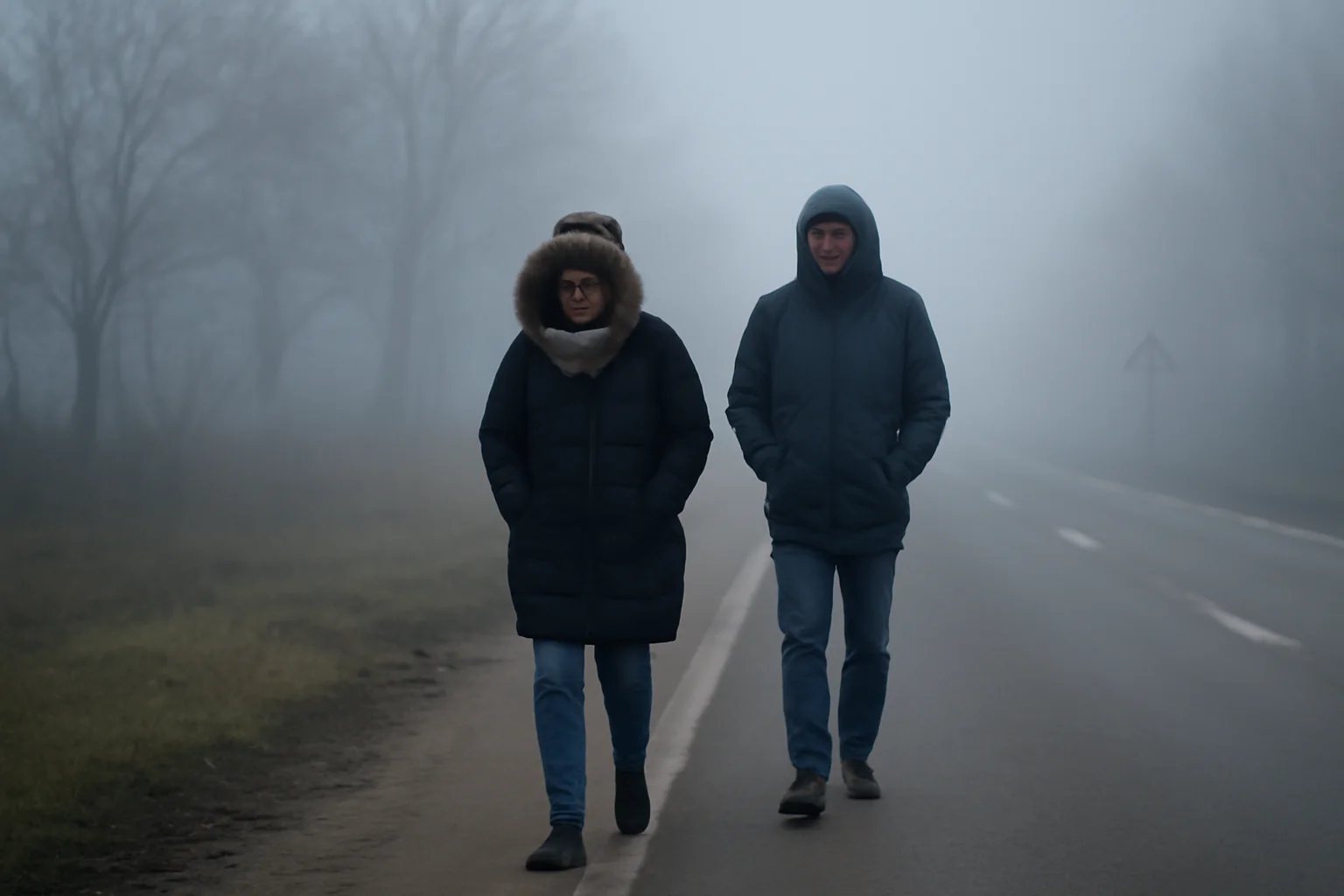 Cod galben de ceață la Constanța și Tulcea: vizibilitate redusă și trafic îngreunat