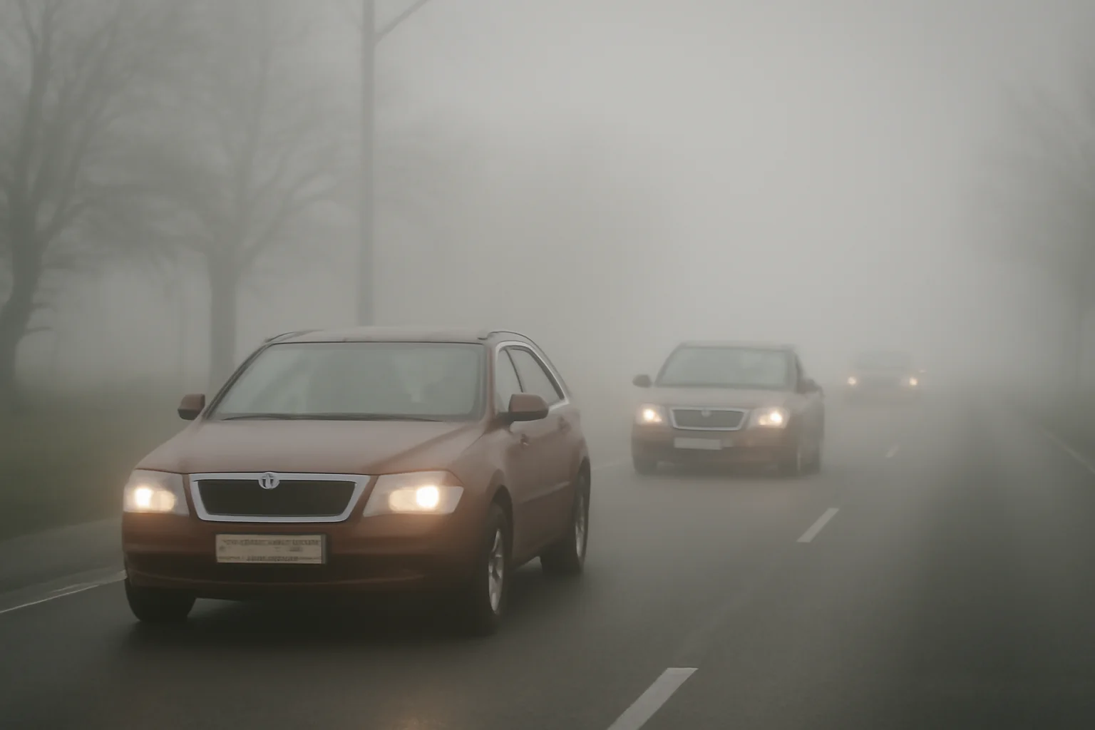 Cod galben de ceață la Constanța: vizibilitate redusă pe A2, A4 și drumurile din zonă