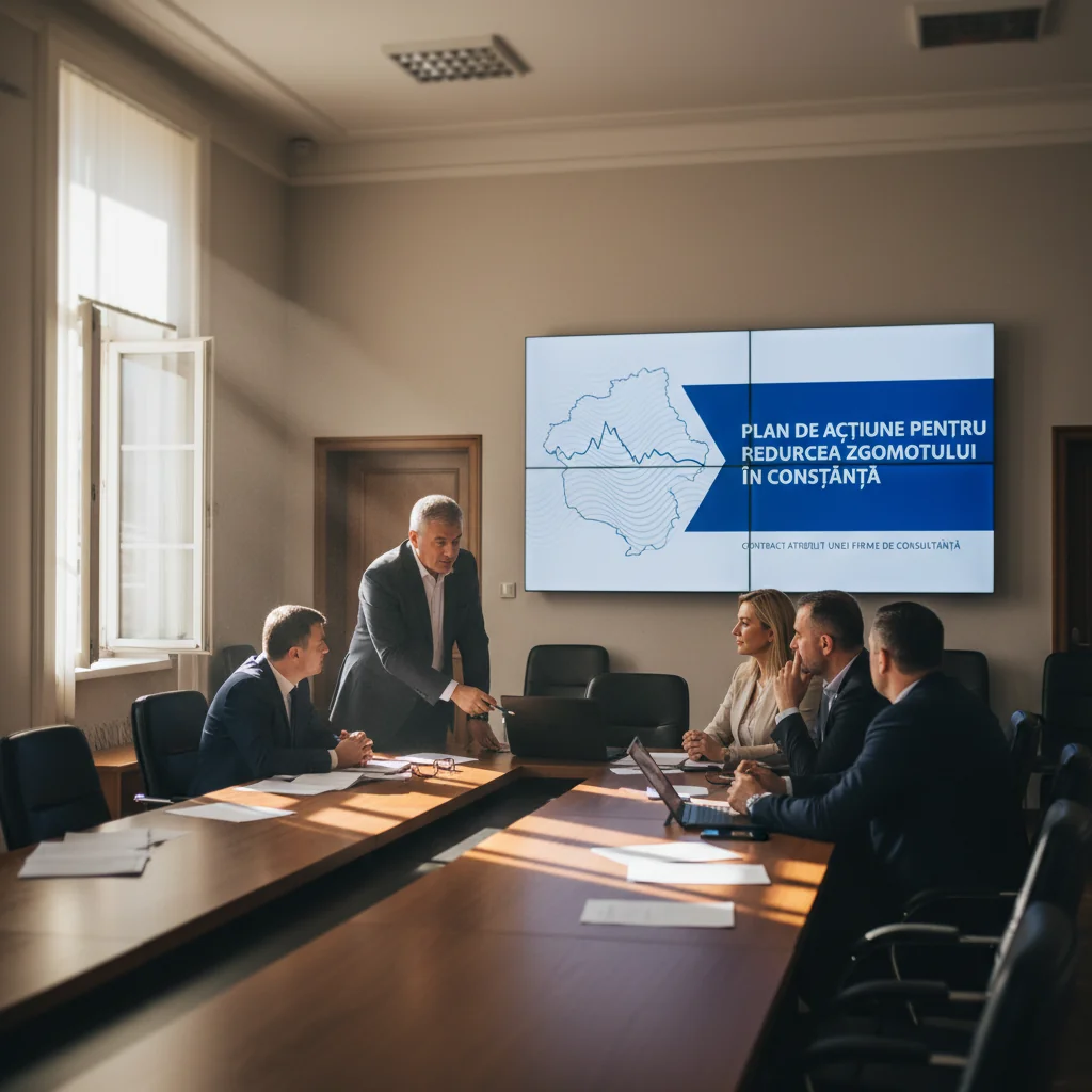 Constanța atribuie unui consultant elaborarea planului de acțiune pentru reducerea zgomotului