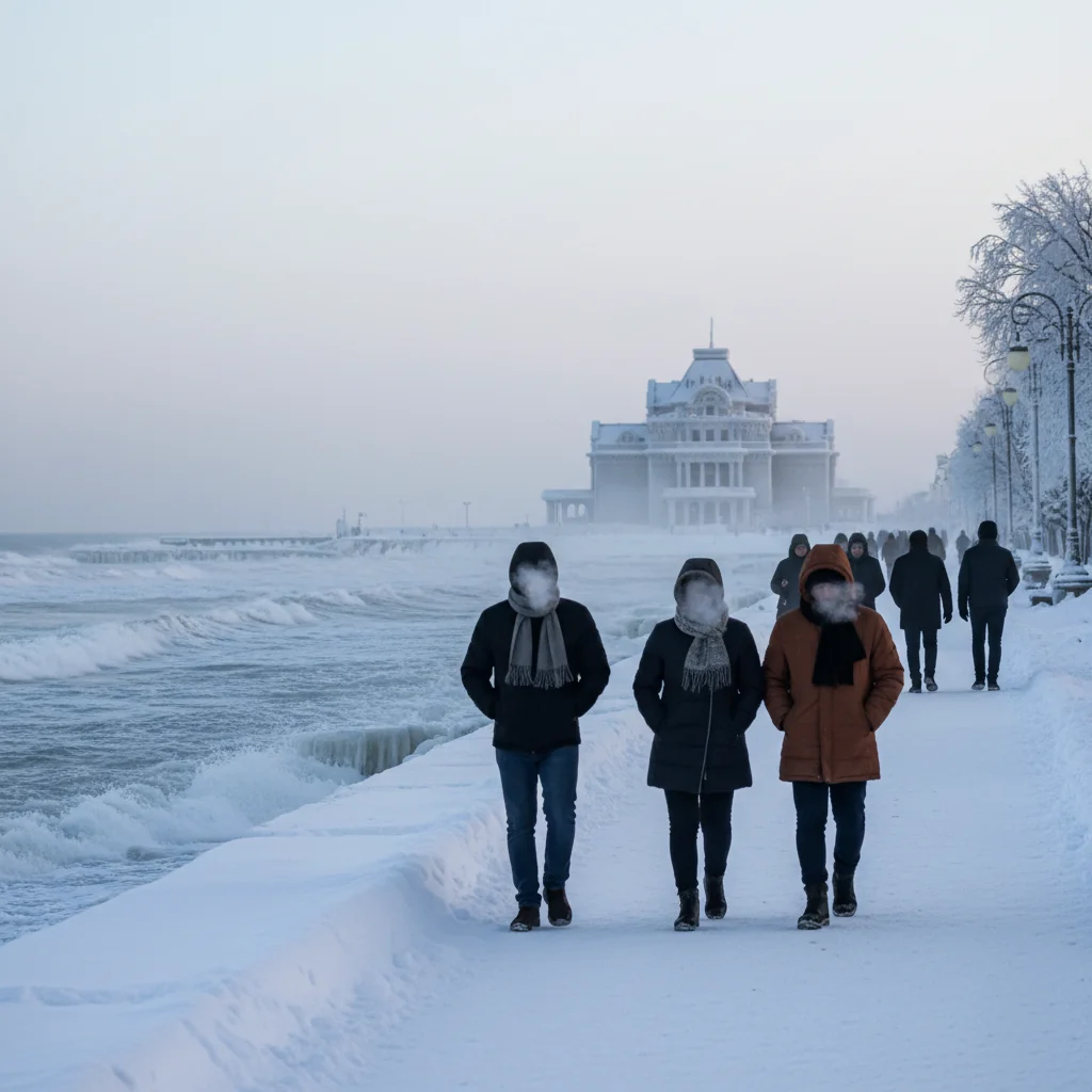 Constanța, sub cod galben de ger: ANM anunță temperaturi foarte scăzute la nivel național