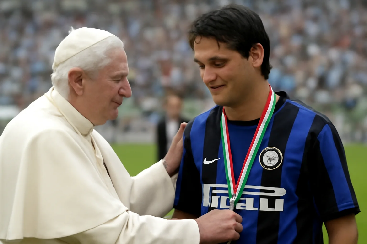 Cristi Chivu, onorat de Papa Leon al XIV-lea pentru trofeu