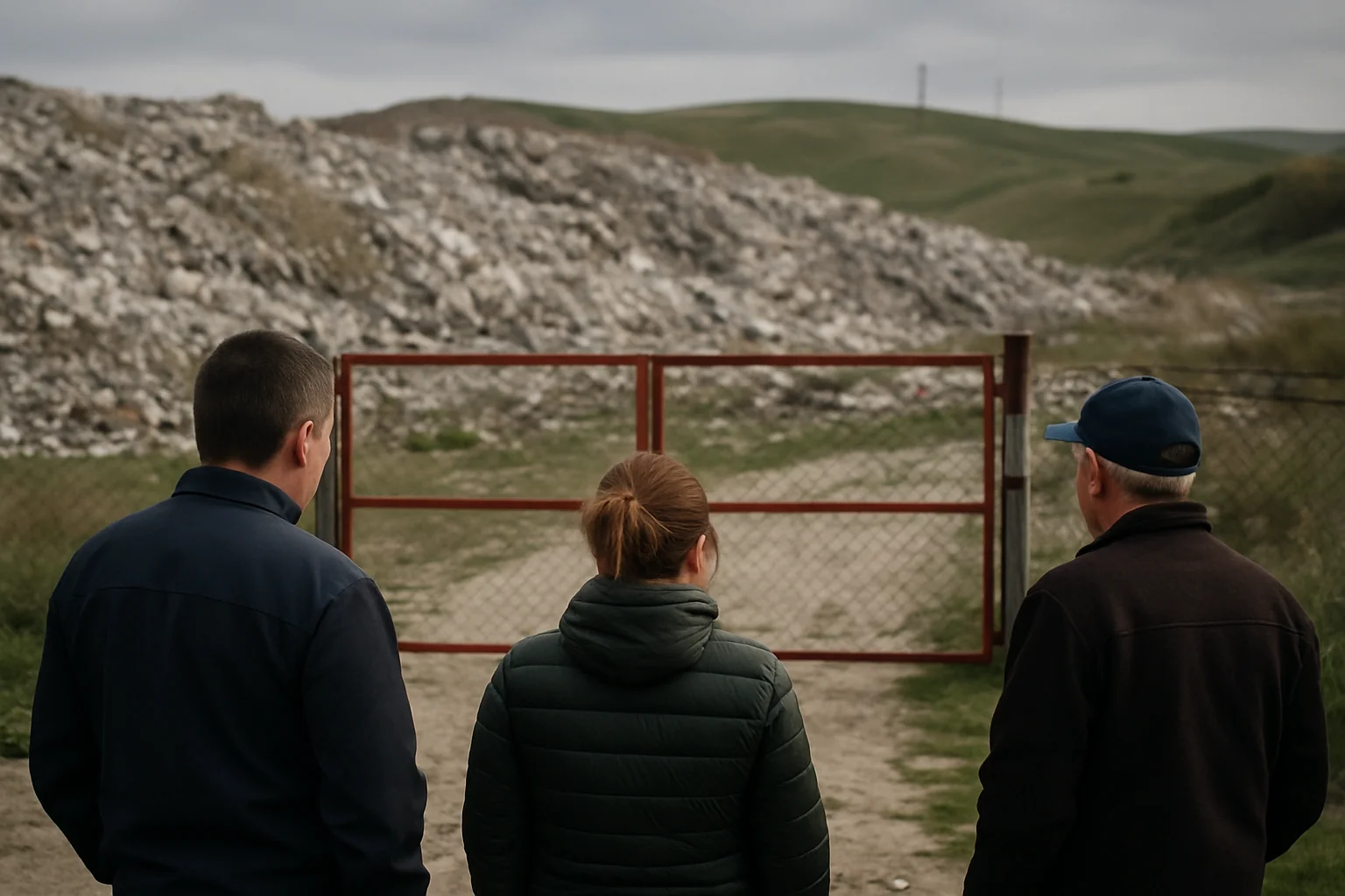 Depozitul de deșeuri nepericuloase din Albești, închis definitiv după anularea autorizației de mediu