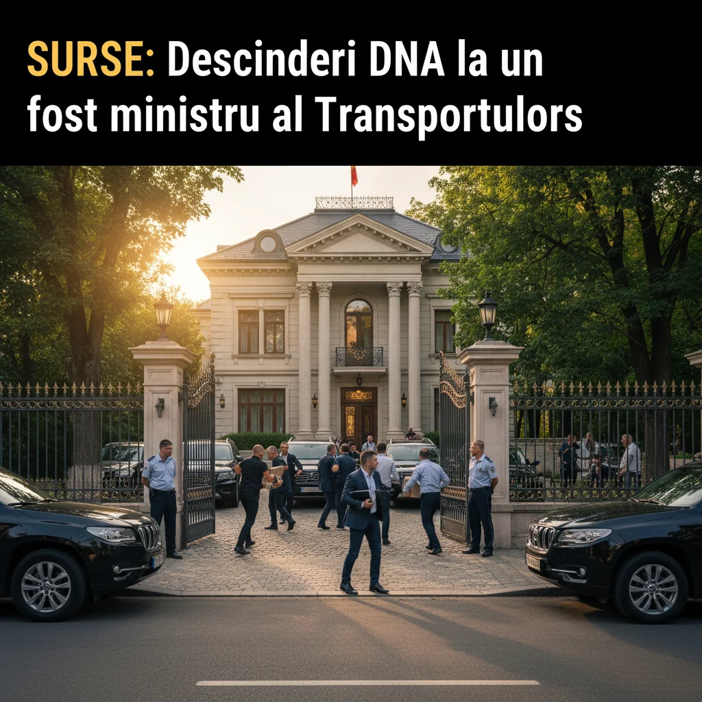 Descinderi DNA la fostul ministru al Transporturilor din România