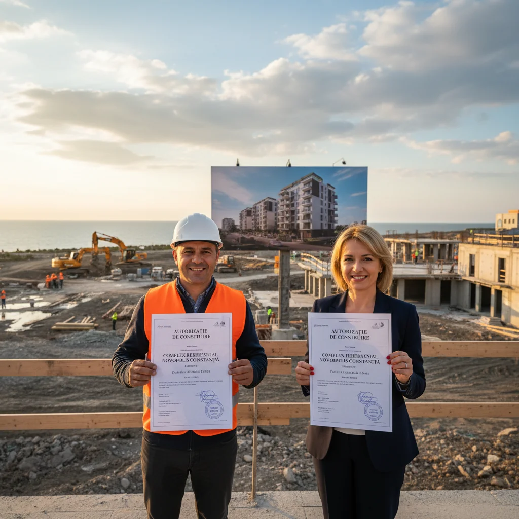 Două autorizații noi pentru complexul Novopolis din Constanța, emise la început de 2026