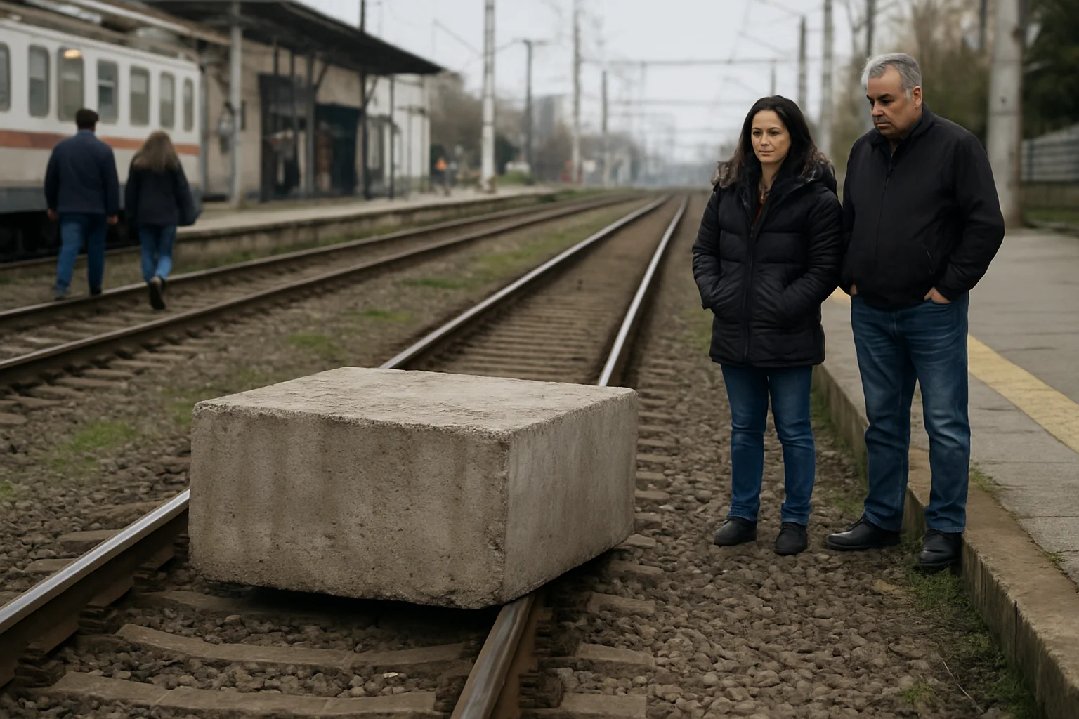 Incident feroviar la Constanța: Obiect pe șine, lovit de tren