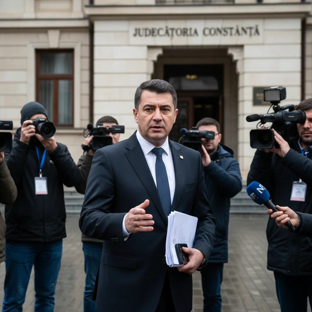 Judecătoria Constanța examinează mandatul primarului Daniel Emilian Mantea din Lumina