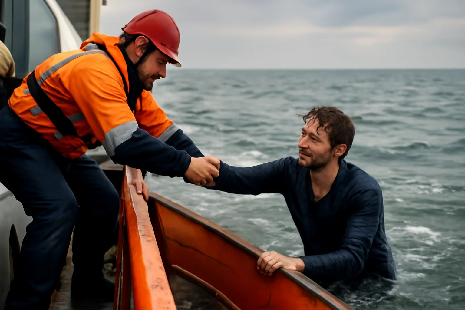 Marinar aflat în pericol pe Marea Neagră, recuperat de urgență și transportat în siguranță în Portul Constanța