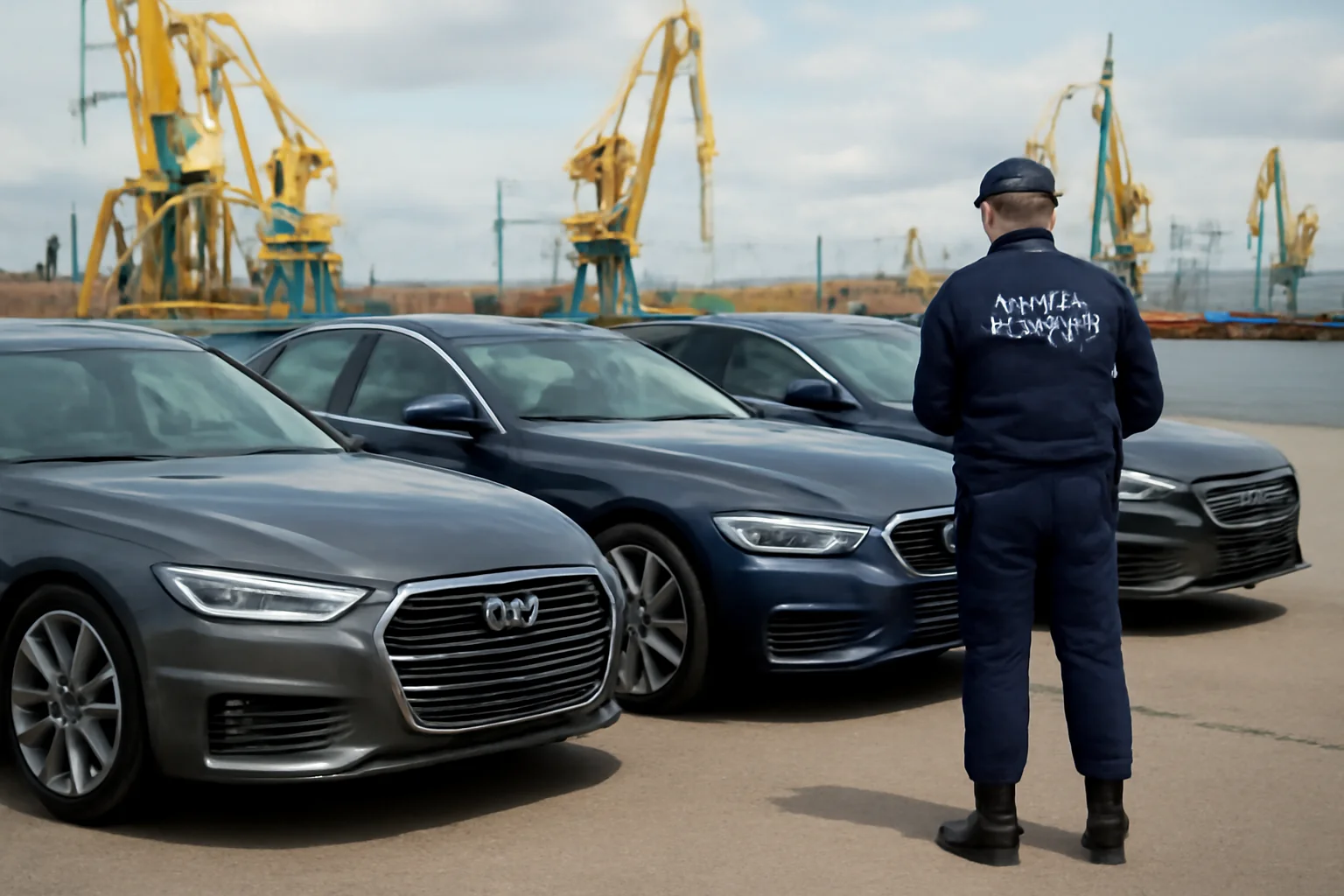Mașini de lux de 165.000 de euro, căutate în Letonia și Scandinavia, găsite în Portul Constanța 2025 de Poliția de Frontieră