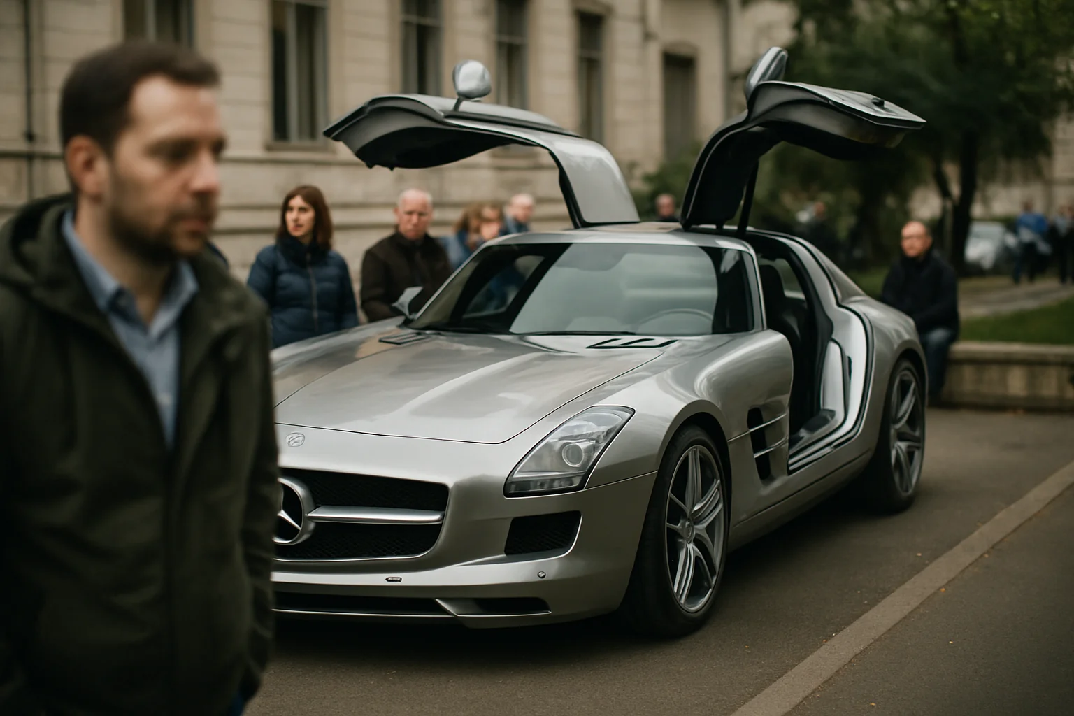 Mercedes-Benz SLS AMG 2011, vedeta rară a Licitației de Crăciun Artmark