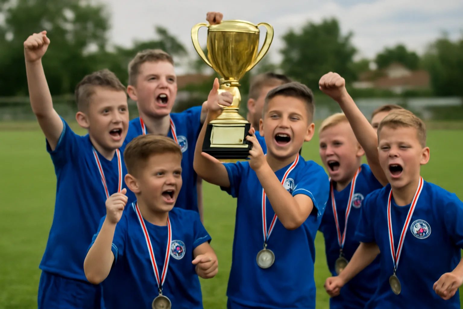 Micii fotbaliști CS Medgidia cuceresc al patrulea trofeu consecutiv în turneul de Fetești! Progres și spectacol în vara aceasta!