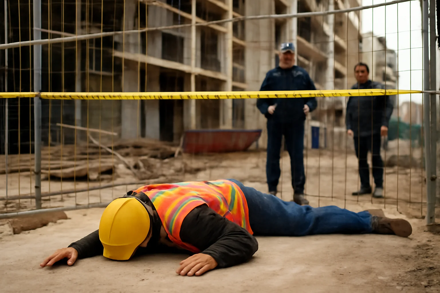 Muncitor de 57 de ani își pierde viața pe un șantier din Constanța după o cădere de la etaj