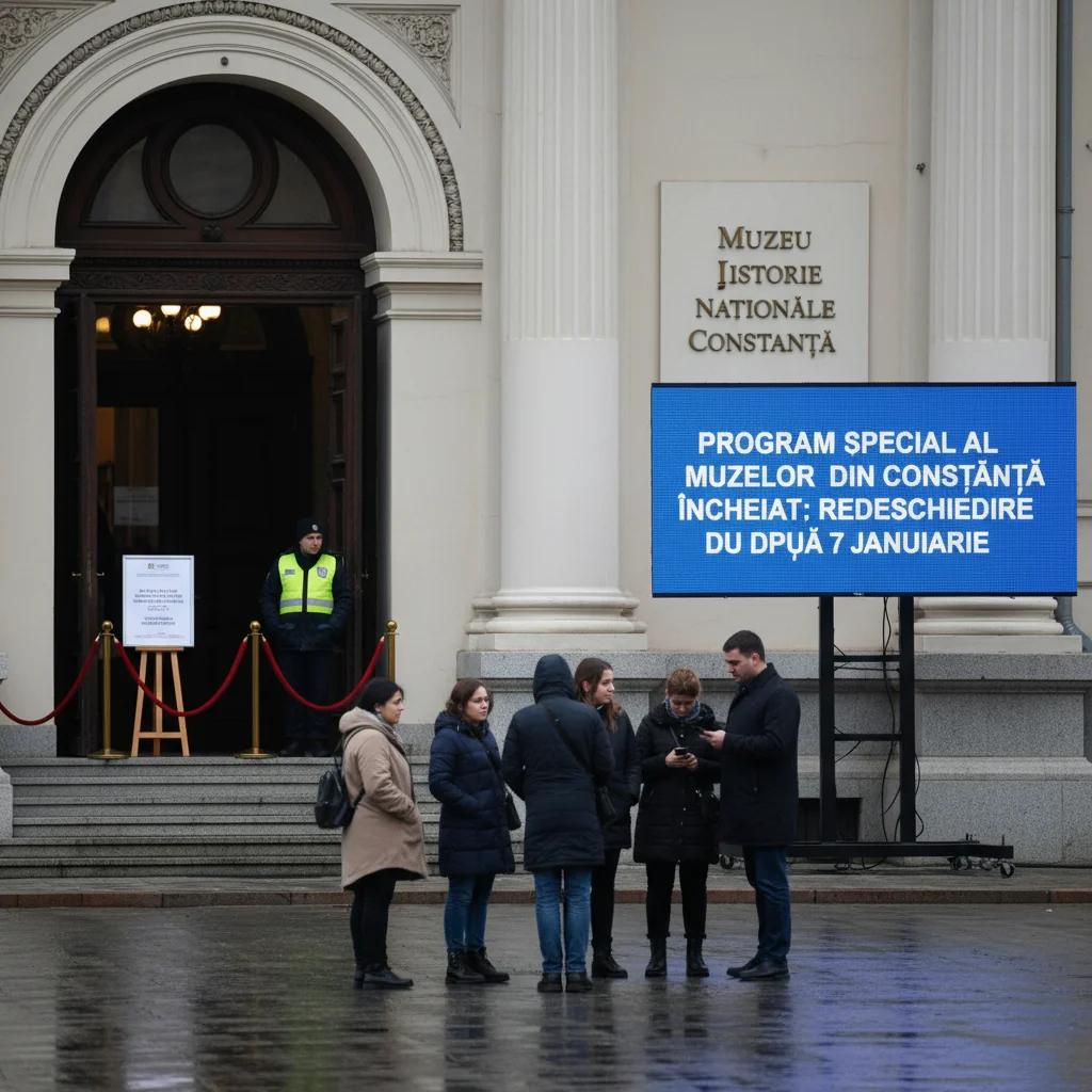 Muzeele din Constanța își reiau programul obișnuit după închiderea de sărbători
