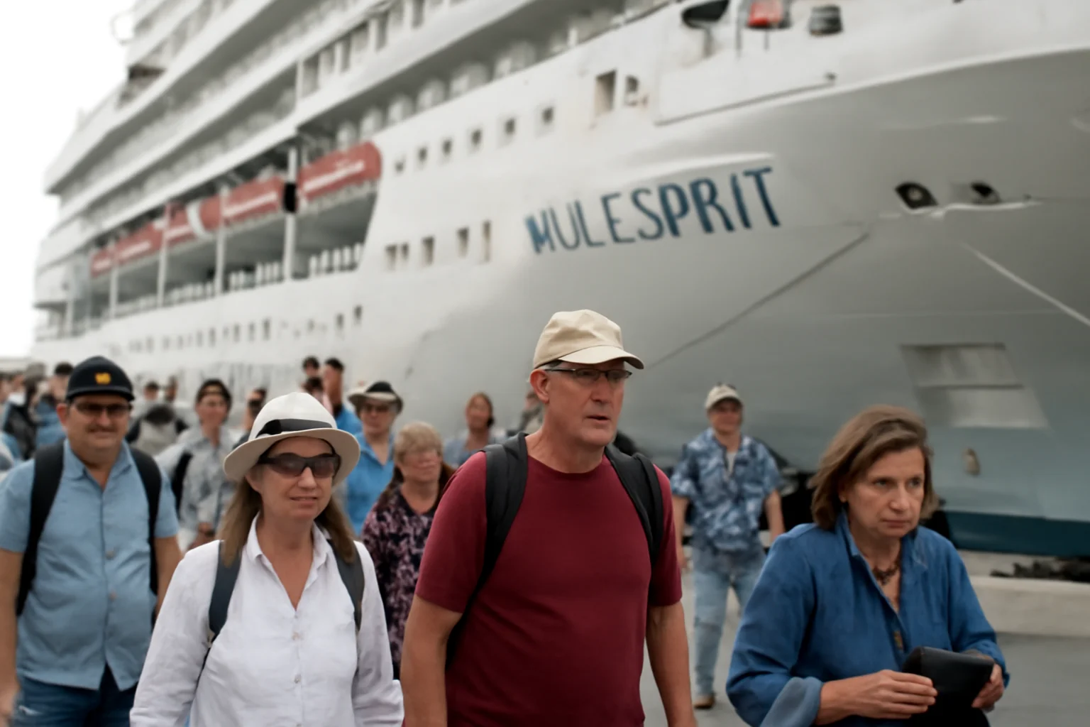 Nava Esprit aduce 80 de turiști americani la Constanța