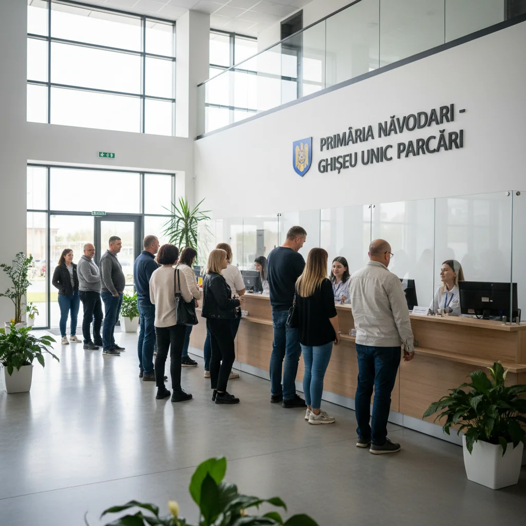 Năvodari introduce un sistem unic pentru obținerea și reînnoirea abonamentelor de parcare