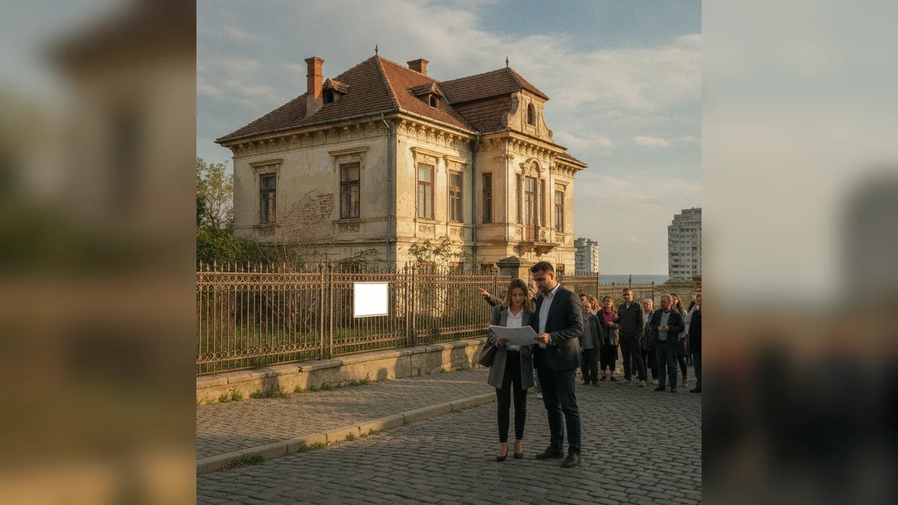Primăria Constanța scoate la licitație o casă cu risc seismic pe Ecaterina Varga