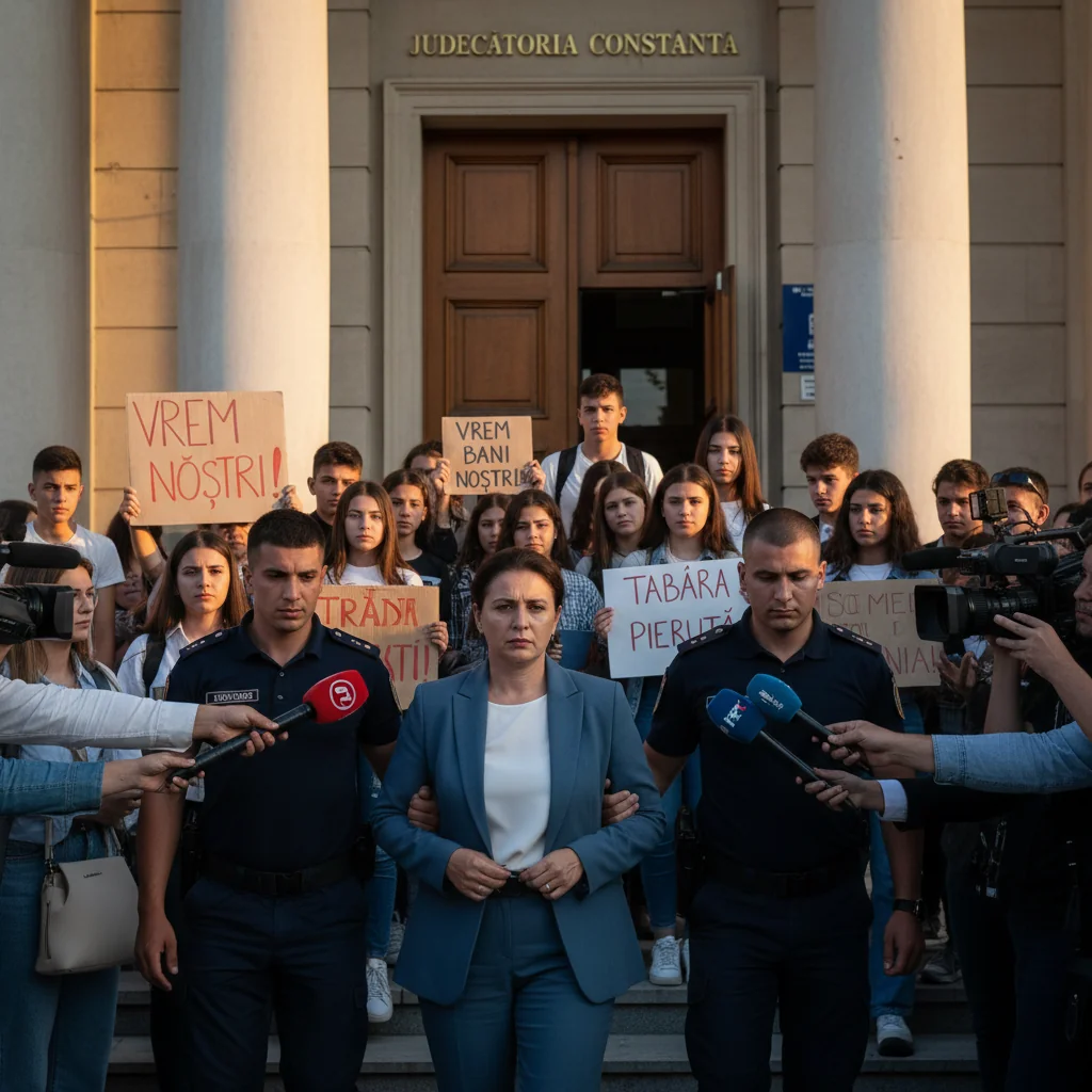 Proces la Constanța în cazul profesoarei de religie acuzate că a păgubit elevii cu banii de tabără