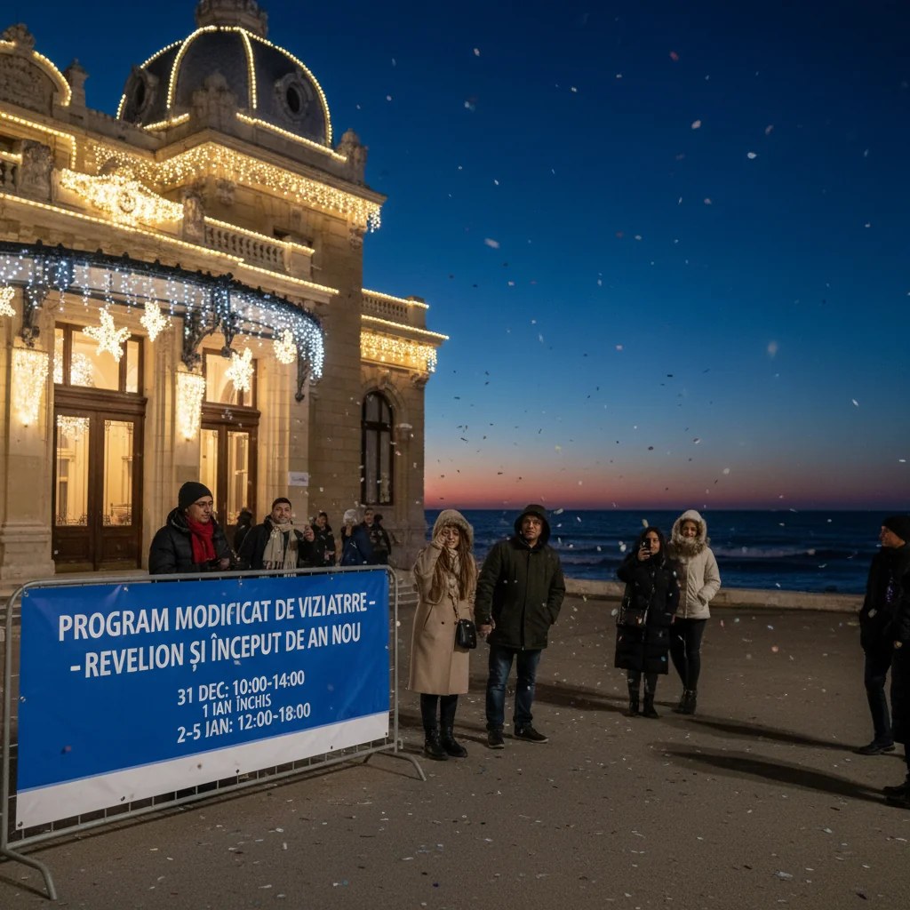 Program special de vizitare la Cazinoul din Constanța de Revelion și la începutul anului 2026