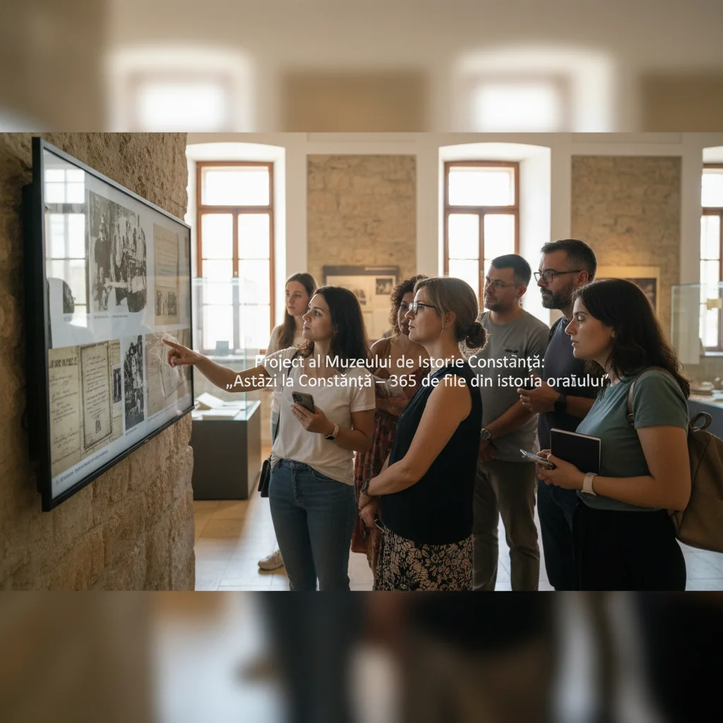 Proiect editorial zilnic al Muzeului de Istorie Constanța readuce în atenție trecutul orașului