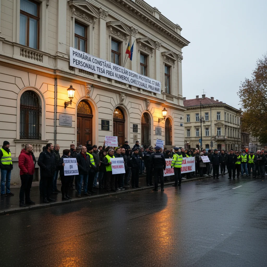Protest CT BUS cauzat de personal TESA supradimensionat și cheltuieli salariale excesive