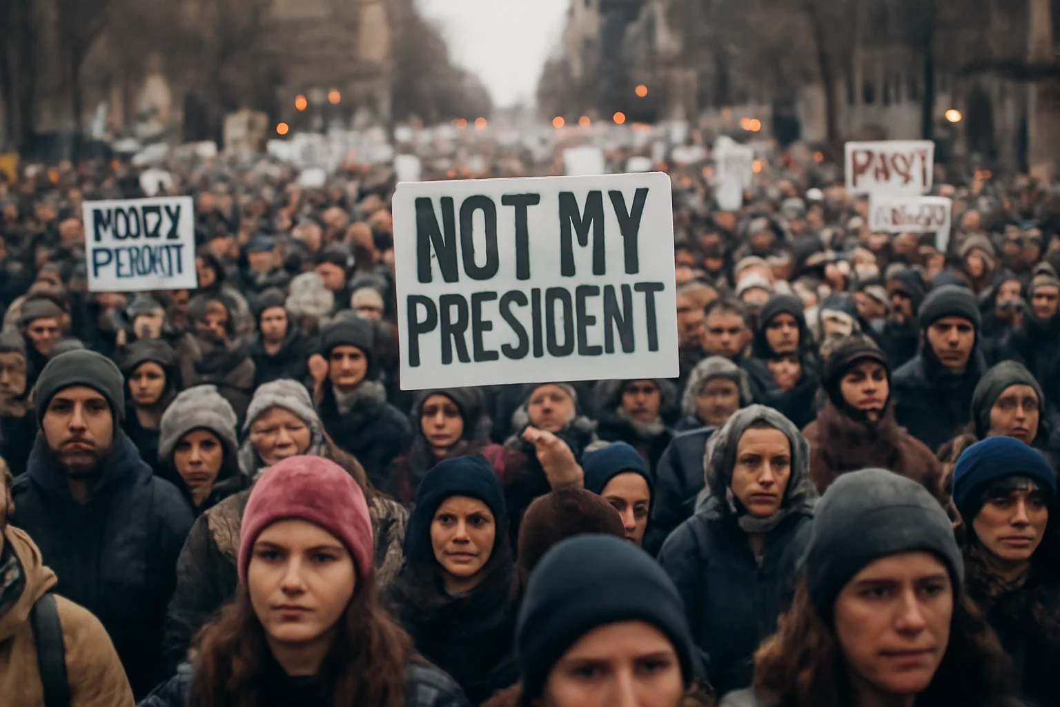 Record de peste opt milioane de oameni mobilizați în demonstrațiile anti-Trump