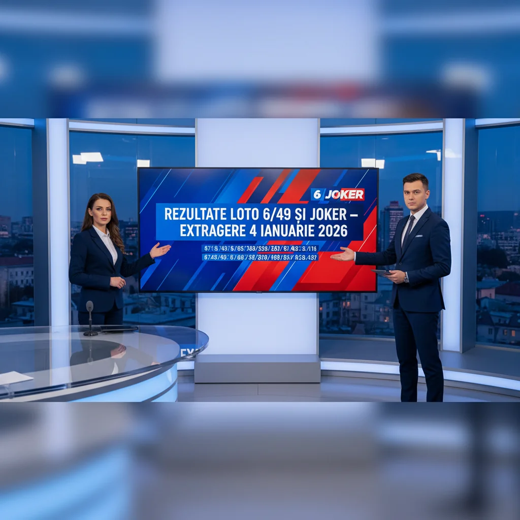 Rezultate Loto 6/49 și Joker din 4 ianuarie 2026, așteptate cu interes la Constanța