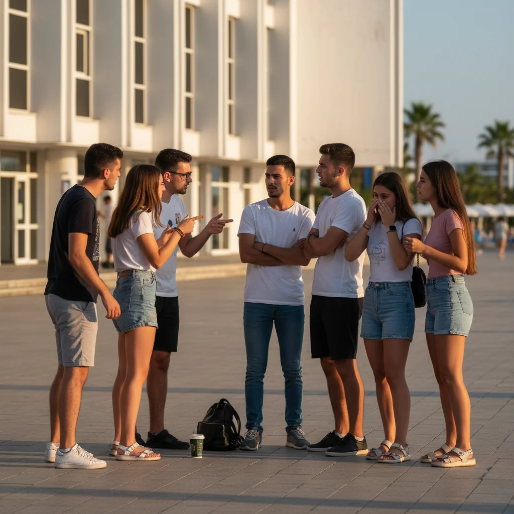 Șase tineri implicați într-un conflict în fața Pavilionului Expozițional din Mamaia, la Constanța