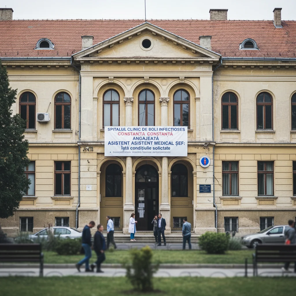 Spitalul Clinic de Boli Infecţioase Constanţa angajează asistent medical șef – condiții și cerințe pentru aplicare