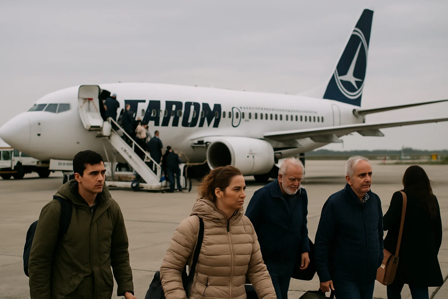 TAROM oferă bilete de avion de la 99 de euro pentru zborurile din luna decembrie