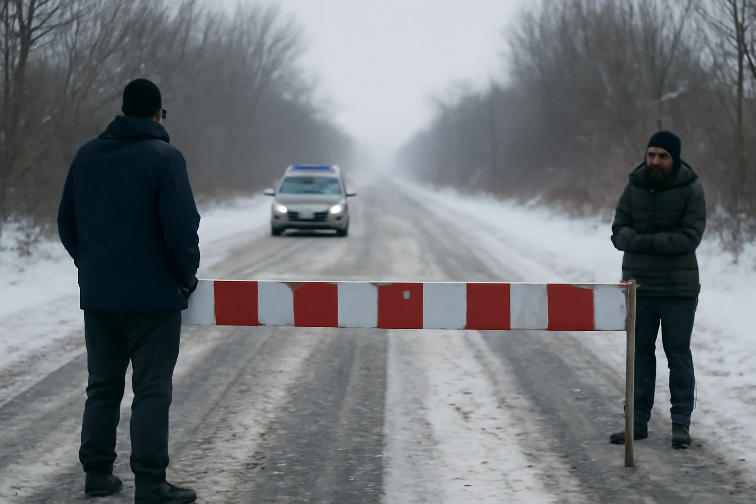 Trafic rutier afectat de ninsori și polei între Tulcea și Constanța: drumuri închise și restricții anunțate la Constanța