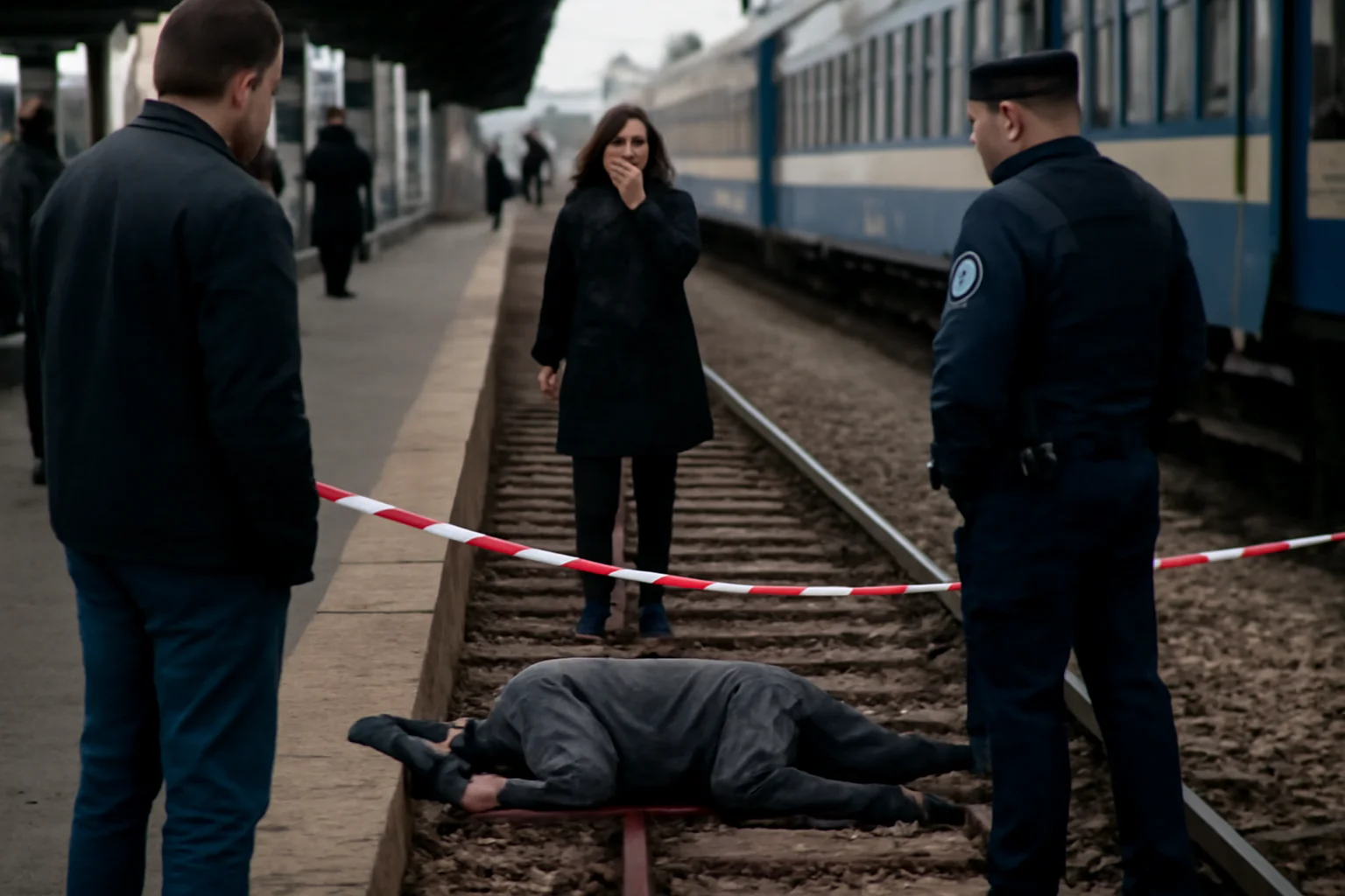 Tragedie soldată cu deces pe peronul gării